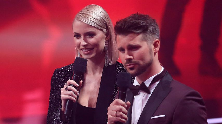 Lena Gercke und Thore Schölermann beim "The Voice of Germany"-Finale im November 2019