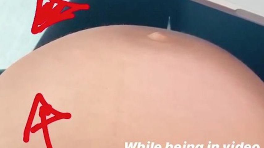 Lena Gerckes Babybauch