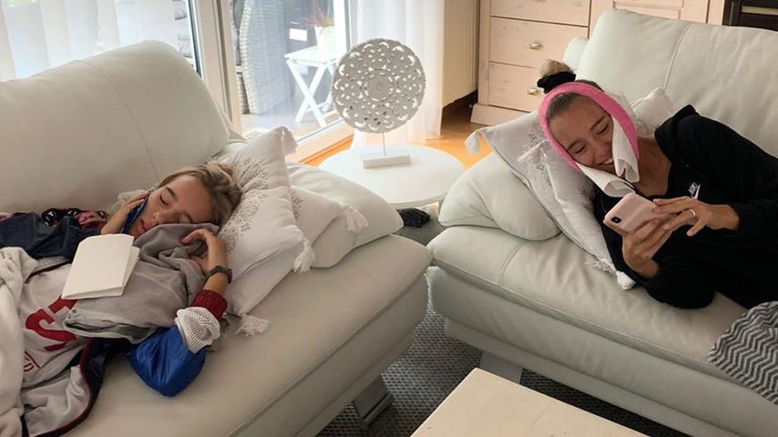 Doppelt dicke Backen: Lisa und Lena sind Weisheitszähne los!