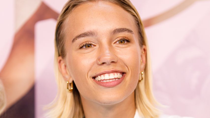 Lena Mantler bei der Premiere ihres Kinofilms im Juni 2023 in Köln