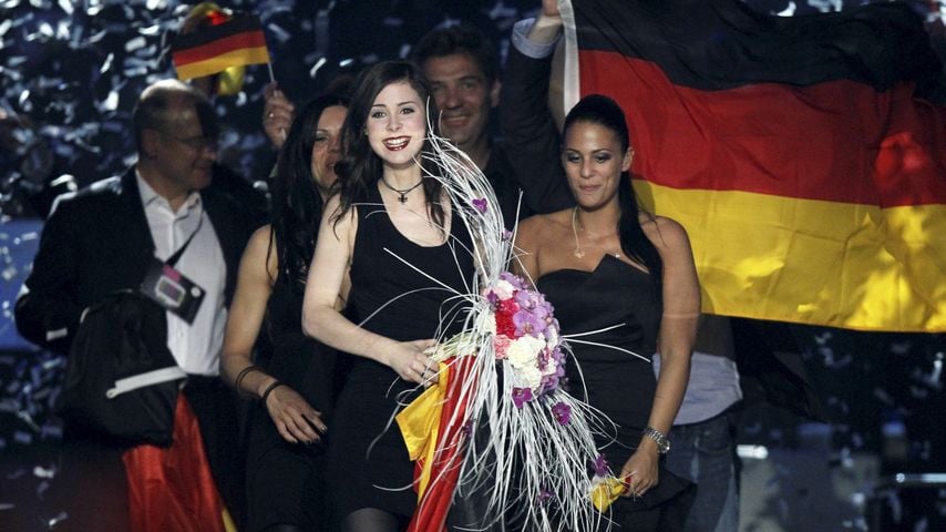 Lena Meyer-Landrut beim ESC 2010 in Oslo