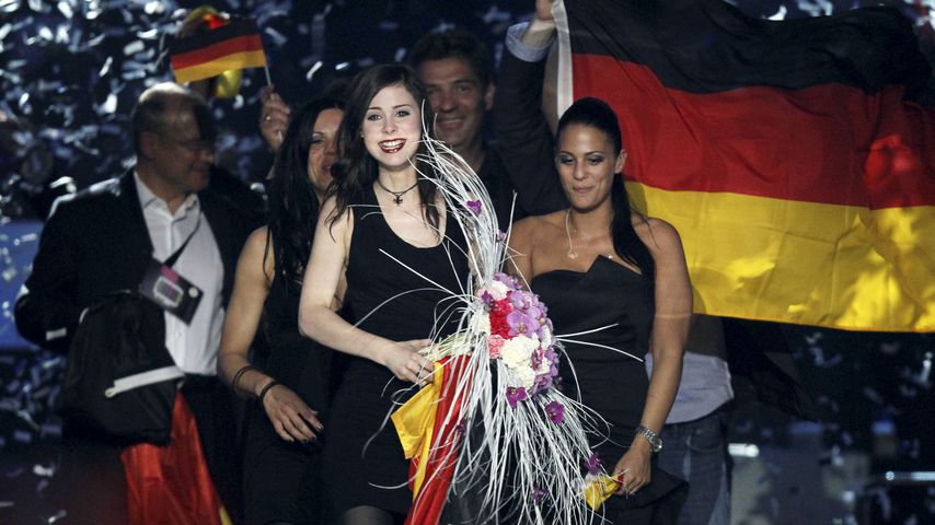 Lena Meyer-Landrut beim ESC 2010 in Oslo