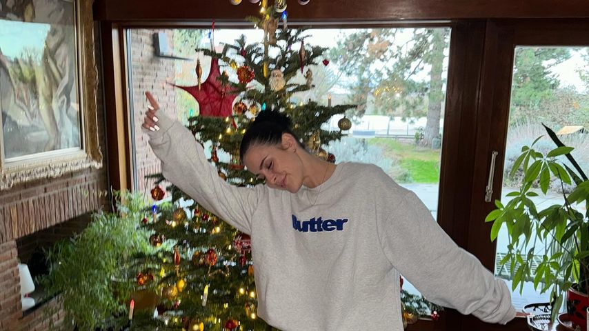 Lena Meyer-Landrut in der Weihnachtszeit 2023