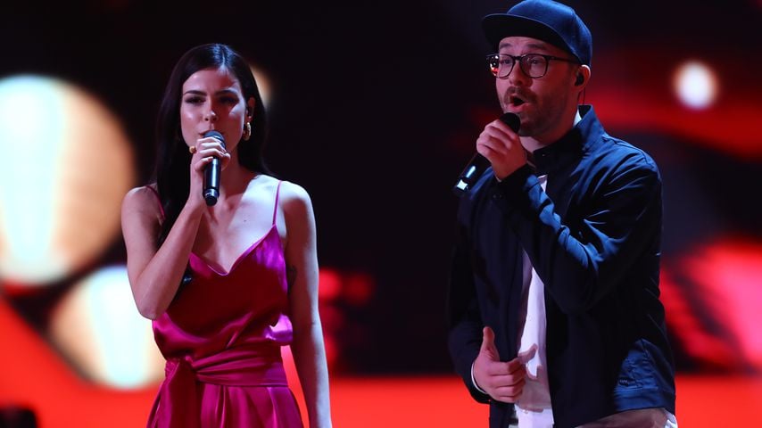 Lena Meyer-Landrut und Mark Forster bei der Goldenen Kamera 2018