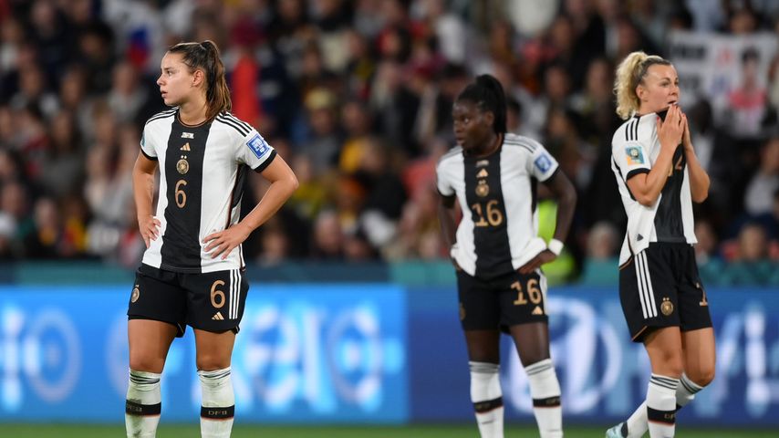 Lena Oberdorf bei der Fußballweltmeisterschaft in Australien