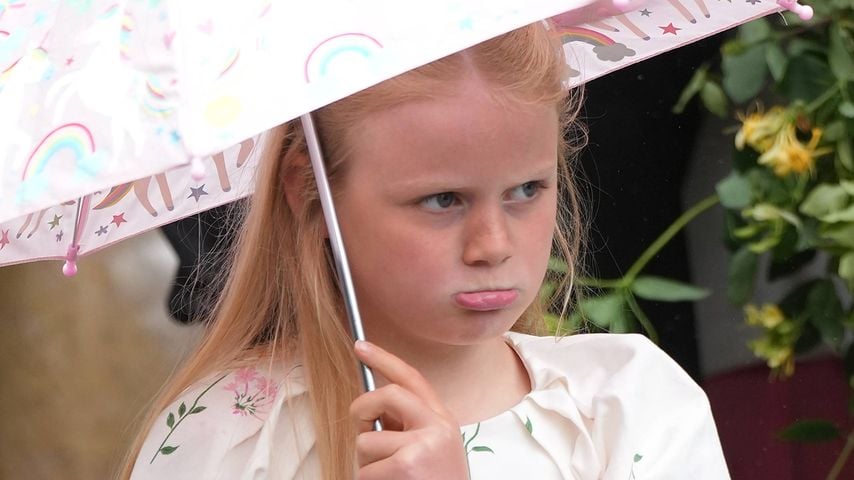 Lena Tindall bei der Hochzeit von Harriet Sperling und Peter Phillips in Kemble, Gloucestershire, am 6. Juni 2026