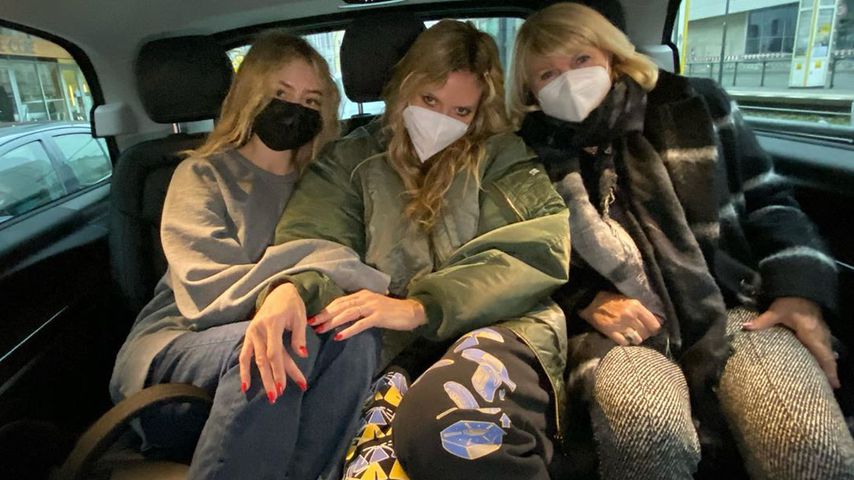 Heidi Klum nimmt ihre Familie mit zu den GNTM-Dreharbeiten!