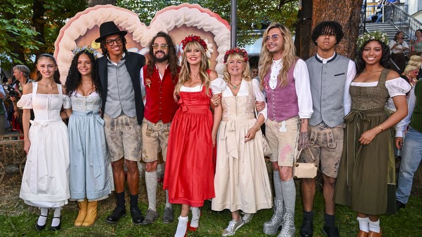 In Tracht: Heidi Klum bringt ganze Familie zum HeidiFest mit