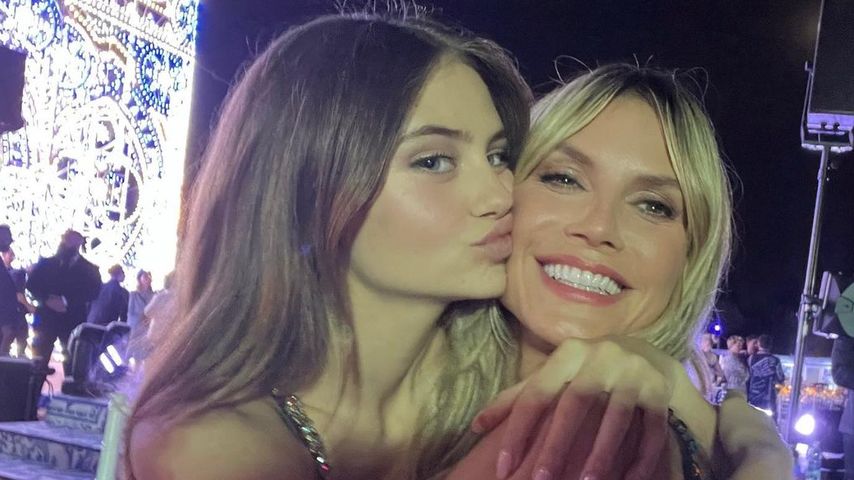 Leni und Heidi Klum, Juli 2022
