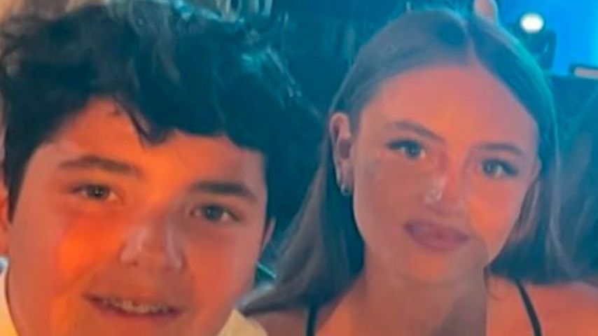 Leni Klum mit ihrem Halbbruder Nathan Briatore bei der Unicef-Gala 2022