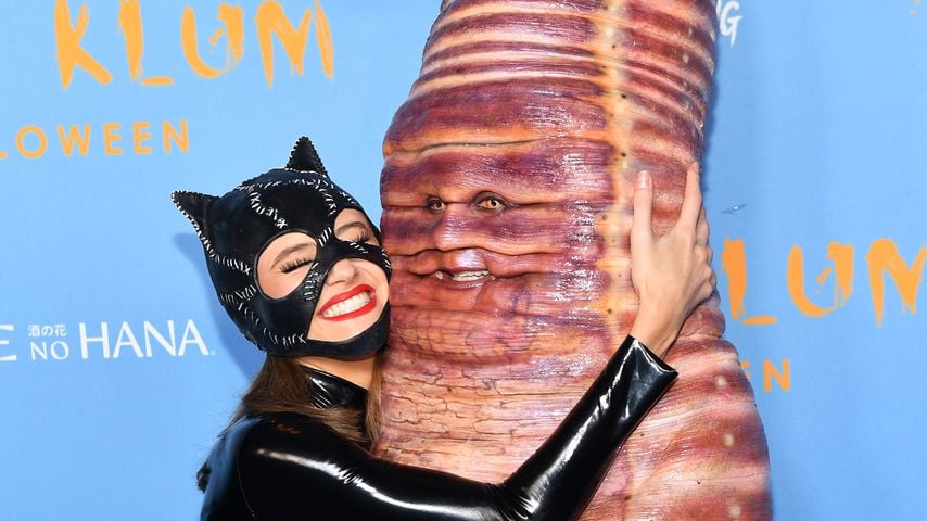 Leni Klum und Heidi Klum an Halloween 2022