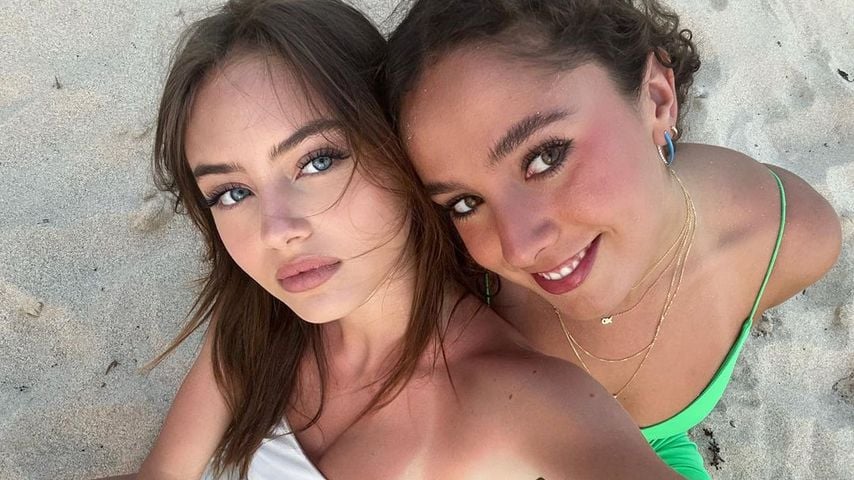 Sexy am Strand: Model Leni Klum begeistert ihre Fans im Netz