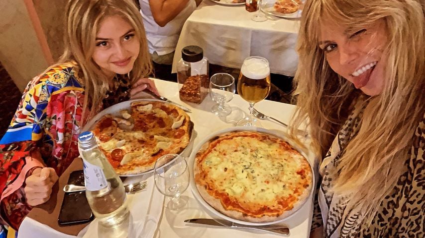 Leni und Heidi Klum, August 2021