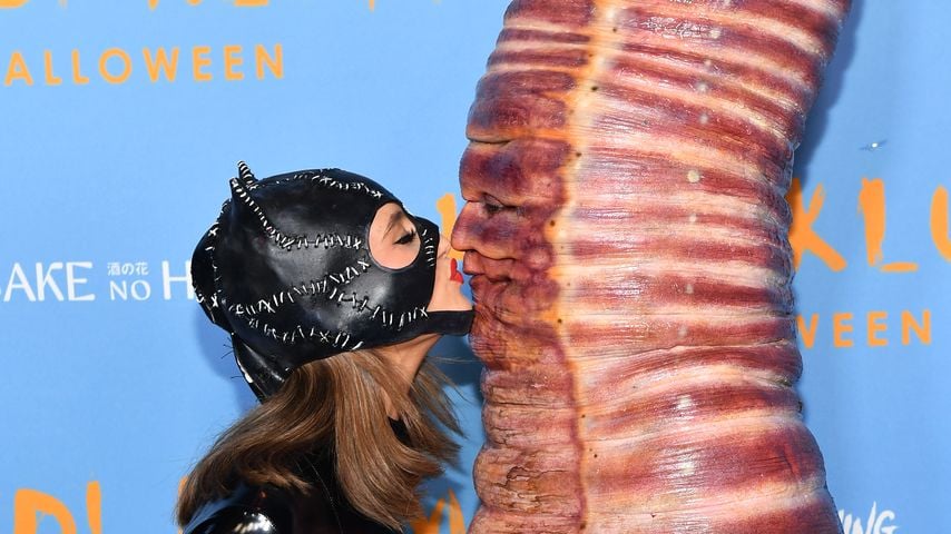 Leni Klum mit Mama Heidi an Halloween 2022