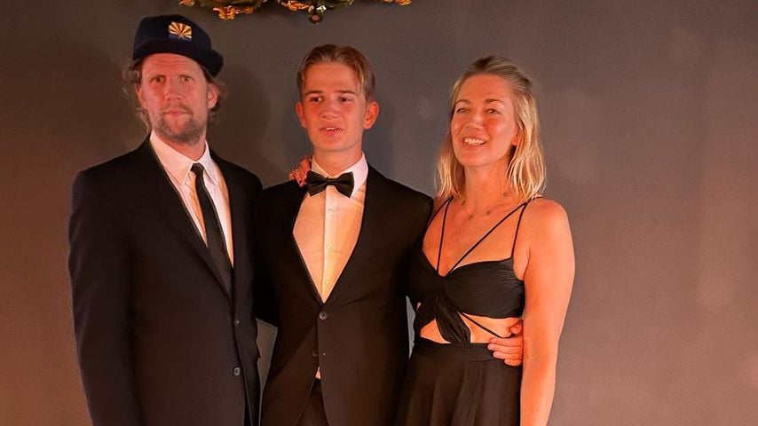 Lennox König und seine Mutter Nina Bott
