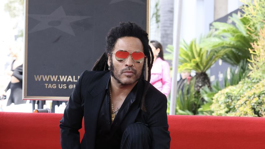 Lenny Kravitz auf dem Walk of Fame