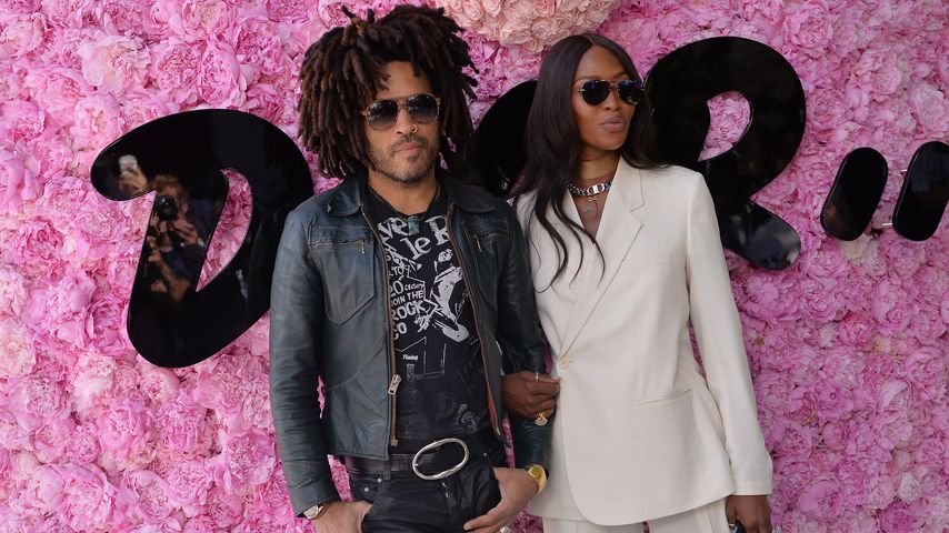 Lenny Kravitz und Naomi Campbell