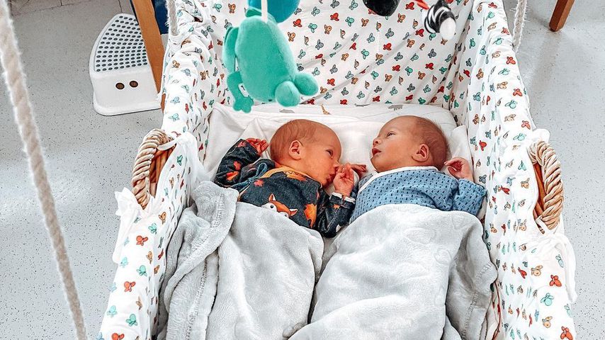 Leo und Luis, die Söhne von Tanja Szewczenko