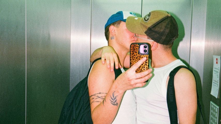 Leon Content und Freund Lucas, Juli 2026