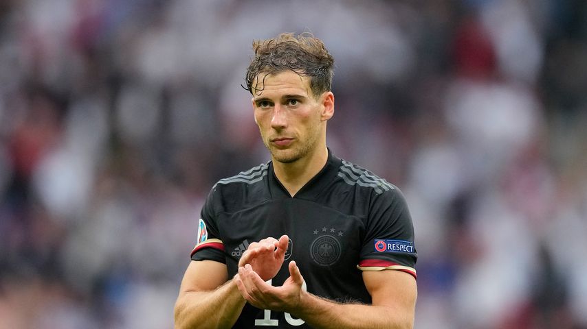 Leon Goretza nach der EM-Niederlage gegen England