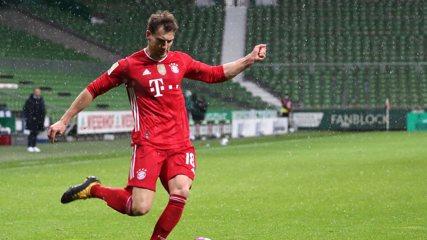 Leon Goretzka bei einem Spiel im März 2021