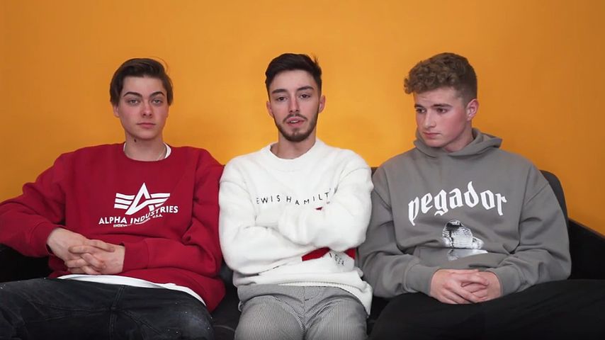 Leon Pelz, Mario Novembre und Finn Schöwing, "Das Internat"-Darsteller