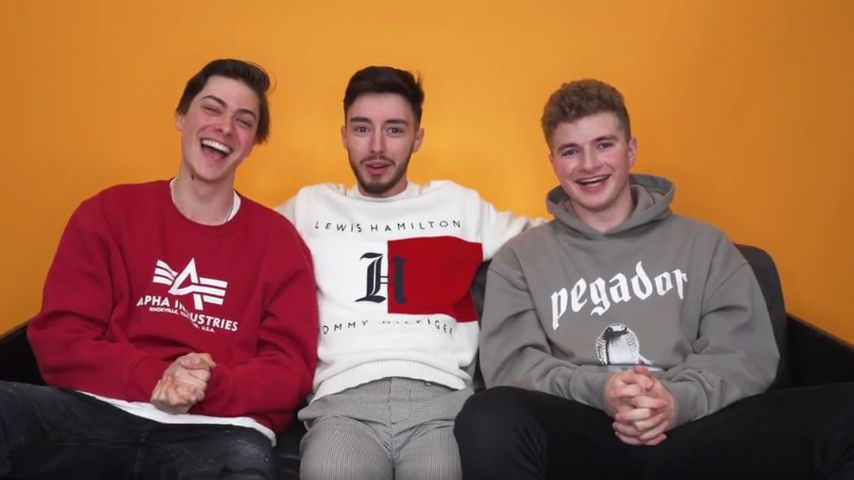 Leon Pelz, Mario Novembre und Finn Schöwing, "Das Internat"-Darsteller
