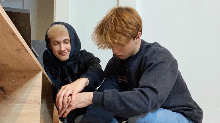 Leon und Martin, 2020 in Berlin