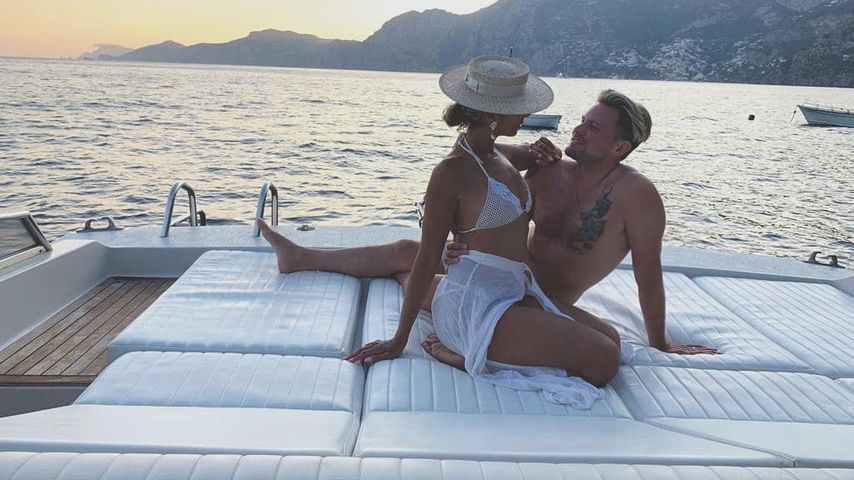 Leona Lewis und Dennis Jauch in Italien