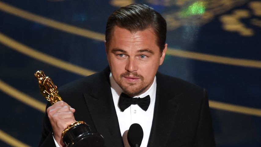 Leonardo DiCaprio bei seiner Oscar-Dankesrede 2016