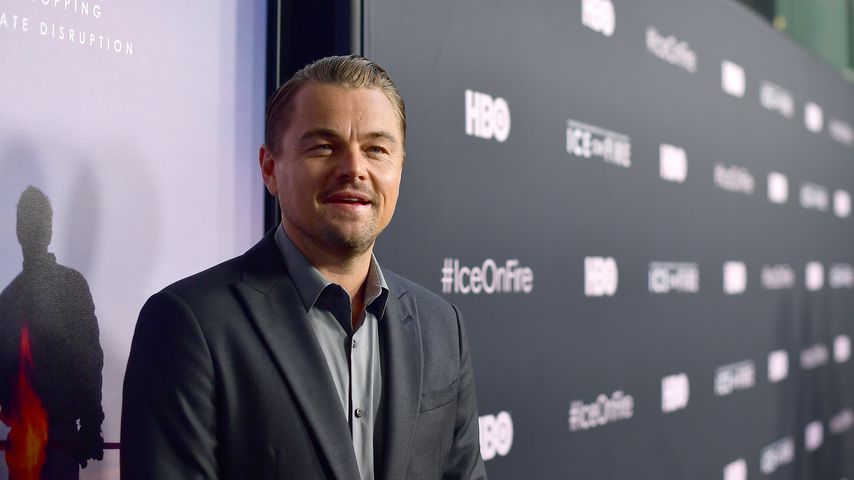 Kaum Ähnlichkeit: Leonardo DiCaprio mit Vater auf Premiere