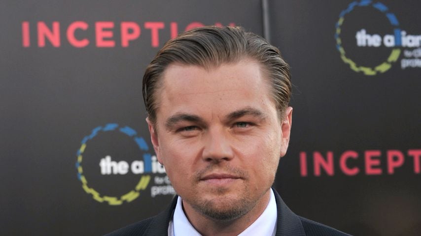 Leonardo DiCaprio posiert bei der "Inception"-Premiere 2010 in Los Angeles