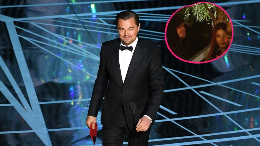 Collage: Leonardo DiCaprio und Camila Morrone