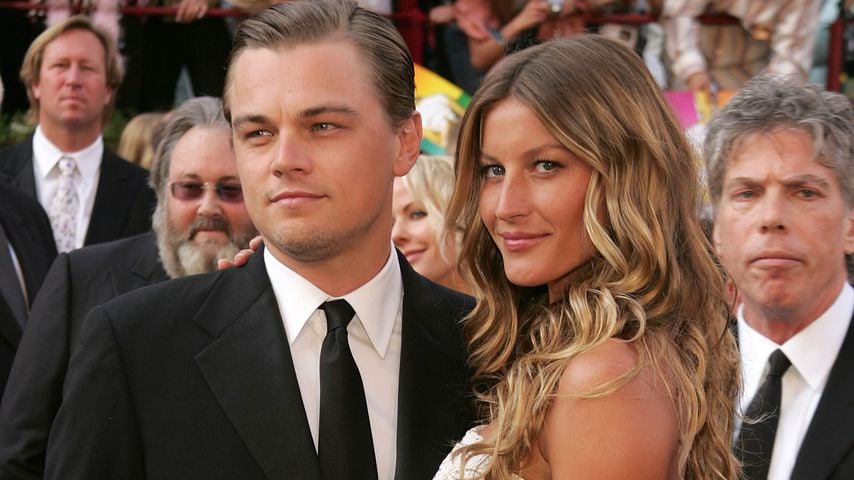 Schauspieler Leonardo DiCaprio und Model Gisele Bündchen, Februar 2005