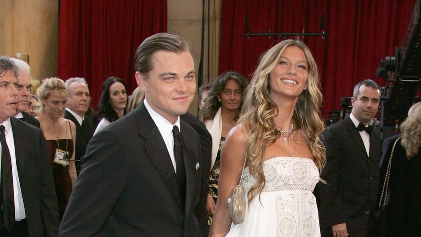 Leonardo DiCaprio und Gisele Bündchen bei den Oscars 2005