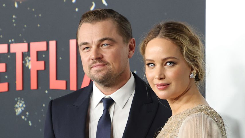 Leonardo DiCaprio und Jennifer Lawrence bei der "Don't Look Up"-Premiere in New York, Dezember 2021
