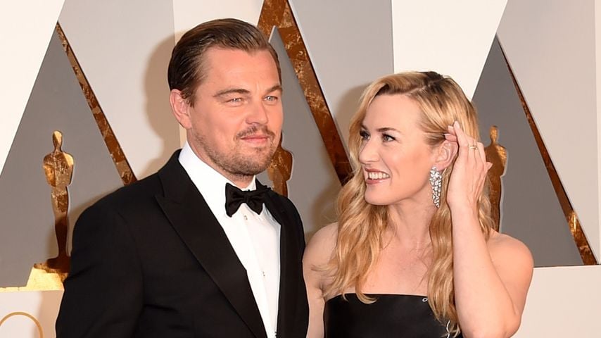 Leonardo DiCaprio und Kate Winslet im Februar 2016