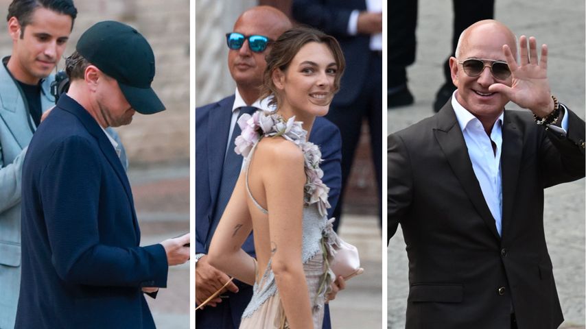 Auch Leo DiCaprio & Vittoria besuchen Jeff Bezos' Hochzeit