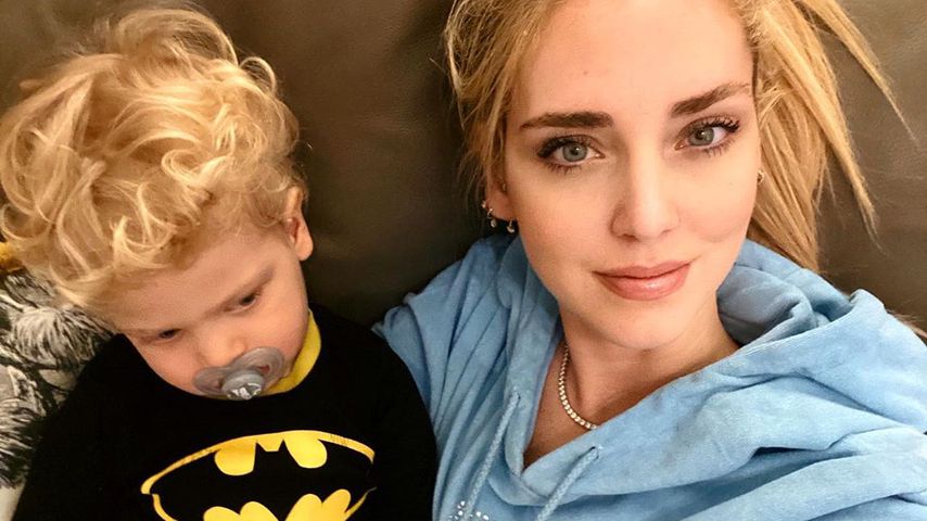 Leone und Chiara Ferragni im März 2020