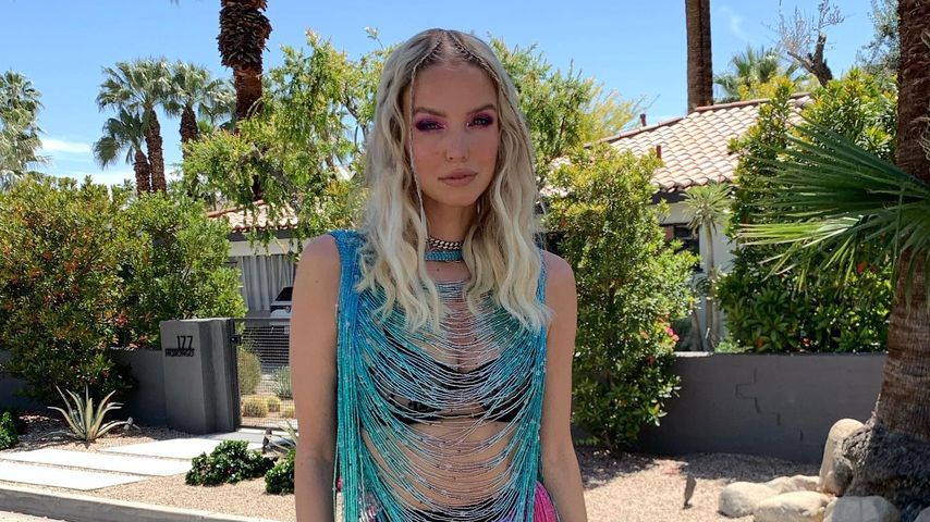 Leonie Hanne auf dem Coachella-Festival im April 2022