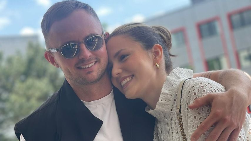 Leonie Weiß und ihr Ehemann, Mai 2024