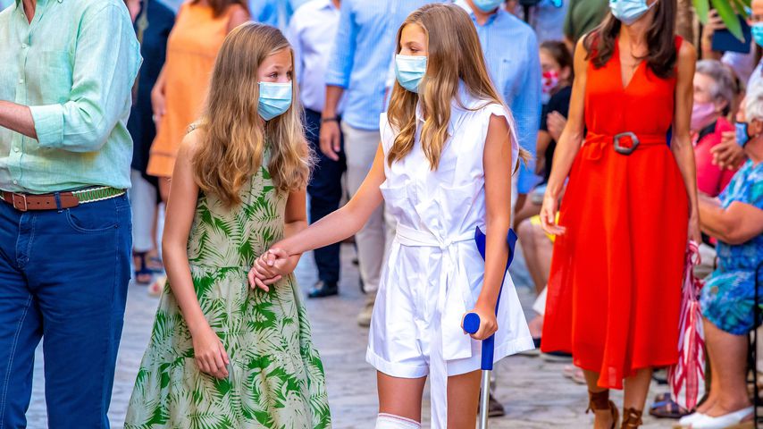Prinzessin Leonor und Prinzessin Sofía auf Mallorca