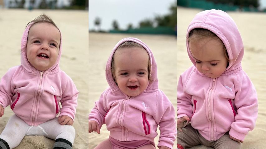 Leonora, Naima und Amaya Ferchichi im Januar 2023