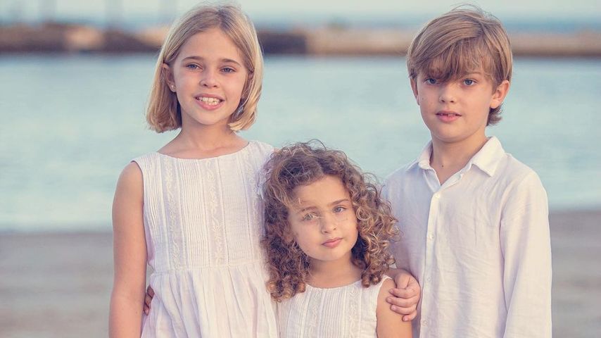 Prinzessin Leonore, Prinzessin Adrienne und Prinz Nicolas