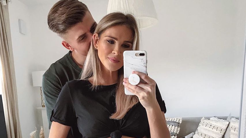 Christin Kaeber mit ihrem Freund