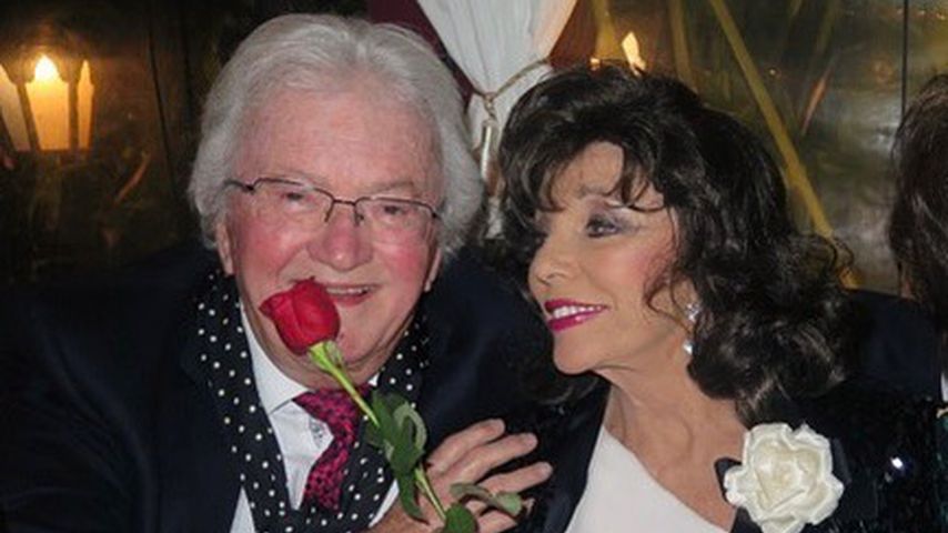 Leslie Bricusse und Joan Collins