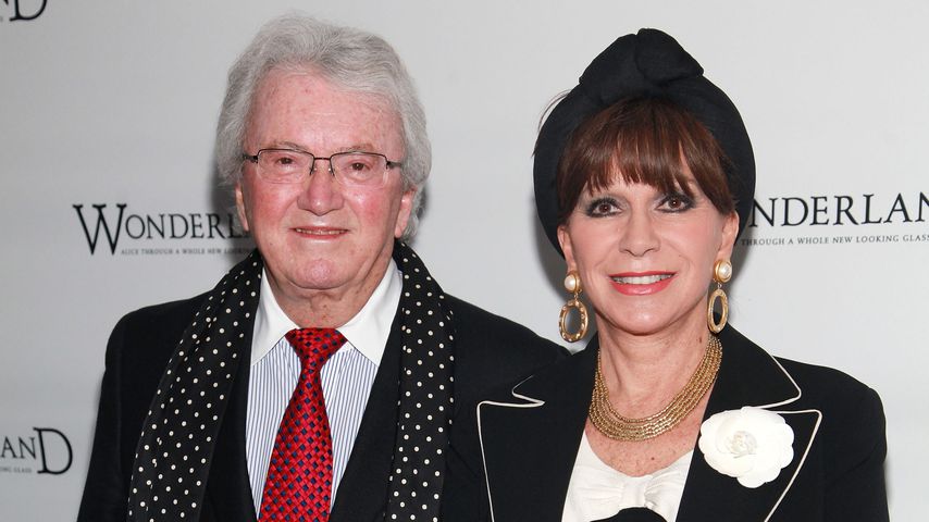 Leslie Bricusse und seine Frau bei der "Wonderland"-Premiere in New York, April 2011