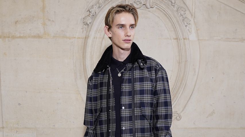Levon Thurman-Hawke bei einer Fashionshow in Paris 2020