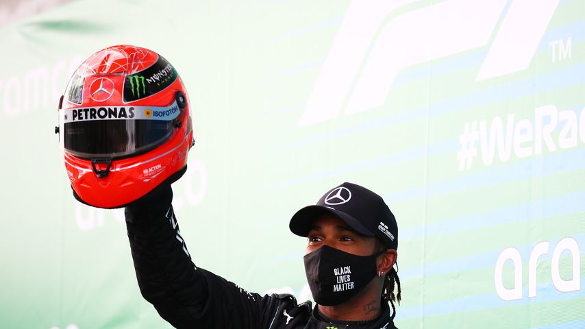 Lewis Hamilton im Oktober 2020 in Nürburg