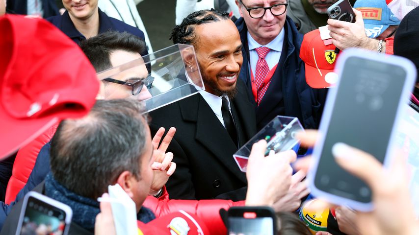 Lewis Hamilton im Januar 2025